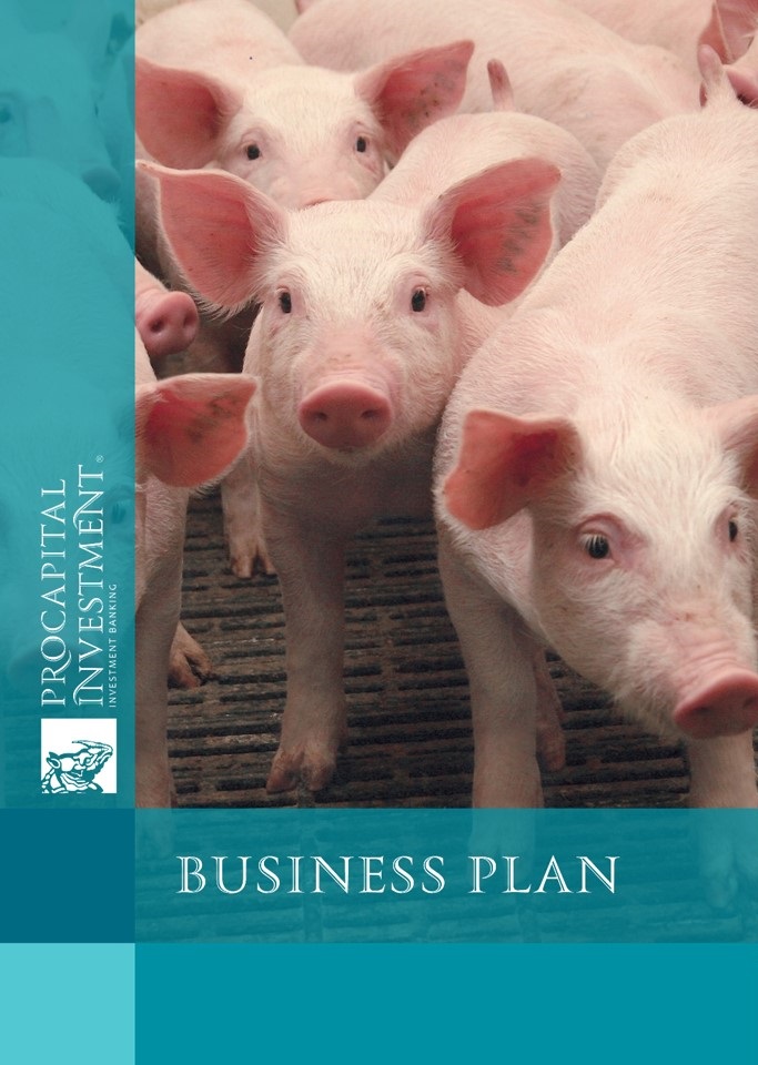 Business plan for pig farm on 1 million heads